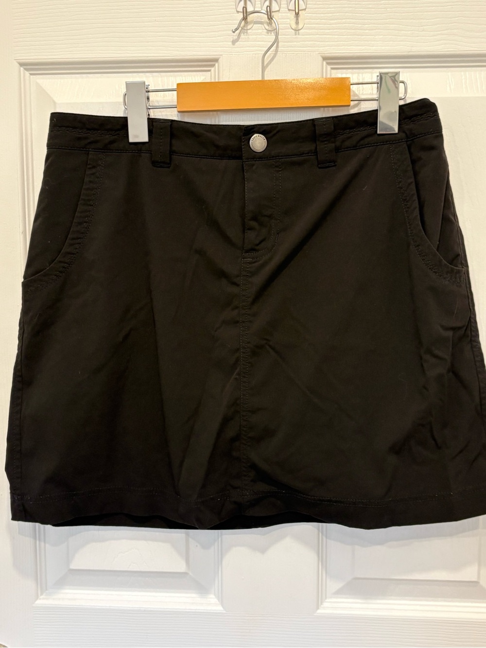 Eddie Bauer Black Women's Casual Skort - Comfortable Everyday Style #1164